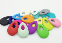HOT mother's tear Silicone Teething Necklace Pendants for mom to wear and b