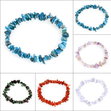 YYW Women Mom Wholesale Chips Stone Beads Natural Purple Crystal Quartz Blu