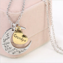 fashion Personalized Family Necklace Mom and Dad brothers and sisters Engli