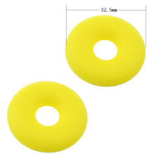 10pcs/lot Rubber Stopper Ring/Food Grade Silicone Teeth Beads DIY Baby Brac