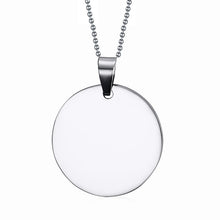 Stainless Steel Custom Signature Necklace Pendant For Mom/Dad/Family Member