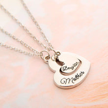 QIHE JEWELRY 1 Set Love Between Mother And Daughter Heart Shaped Love Heart