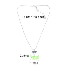 2017 Mom And Kids BFF Jewelry 2Pcs/ Set Best Friends Charms Cut Crocodile C