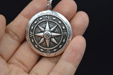 10pcs Compass Locket Necklace For Women Victoria jewelry Daughter Mom Birth