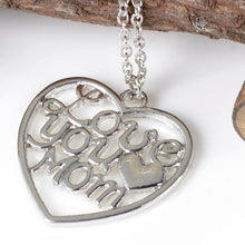 Fashion Necklaces For Women 2015 Mother's Day Gift Engraved Letters "I Love
