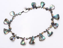 Natural abalone shell necklace choker fashion jewelry adjustable birthday g
