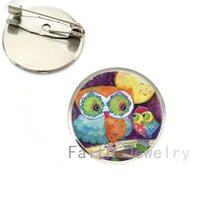 Wholesale Mothers Day brooch pins Love Mom art pture glass cabochon silver