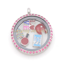 New design Navy Mom floating charms for Glass Memory Floating Lockets FC552