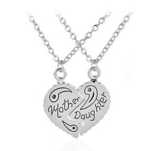 2017 New Trendy Broken Heart Necklace Mother Daughter Necklaces Pendants Si
