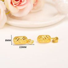 2pairs Ethiopian/Nigeria/Kenya /Ghana Yellow Gold fashion clip earrings