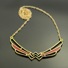 Kefeng Brand Fashion 2017 Wonder Woman Symbol Collar Necklace Super Hero Co