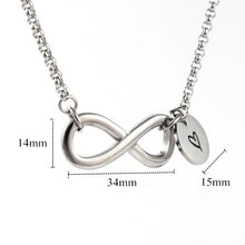 APL 316L Stainless Steel Circle Pendants Infinity Necklace Pendant For Mom