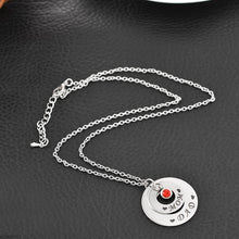 LASPERAL Fashion Stainless Steel Mom and Dad Pendants Necklace for Womem Me
