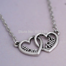 Heart necklace Arms of Love Pendant with Chain Necklaces Charms Mother's da