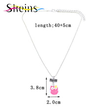Mom And Kids BFF Jewelry 3pcs/Set Best Friends Charm Cute Owl Pendants Neck