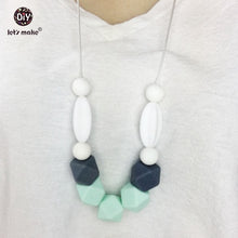 Let's Make Baby Silicone Teether Beads  teether necklace for mom BPA Free S