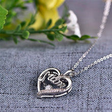 YL Heart Shaped 925 Sterling Silver Initial Necklaces Pendant Best Gift for
