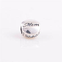 Pandulaso Letters Of Mom Charms Authentic 925 Sterling Silver Jewelry For W