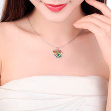 Mom Necklace 925 Sterling Silver Emerald Butterfly Necklace Mothers Day Gif