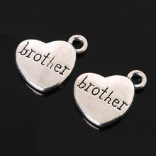 Beadia  Trend New Favorite People 41pcs 10 Mixed Silver Plated Heart Pendan