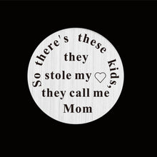 Fashion Style Newest Floating Charms Stainless Steel Kids& Mom Window Plate