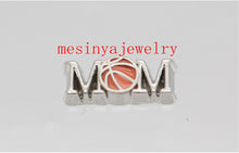 10pcs basketball mom floating charms for glass locket FC401,Min amount $15