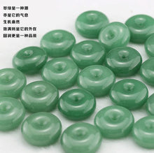 Authentic India Dongling Pendant Buckle Green Stone Jewelry And Energy Crys