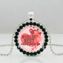 2017 New World's Best Mom Necklace Mother's Day Gifts Best Mom Crystal Pend