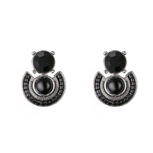 Shineland Newest Brincos Fashion Jewelry Stud Earrings For Women Resin Ston