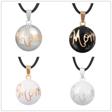 Eudora Meixcan Bola Necklace Mommy's Gift Logo Mom Copper Metal Angel Calle