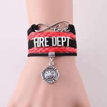 Little Minglou Infinity love firefighter,fire dept,fire wife mom daughter b