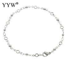 YYW New Hot Punk Women Men Mom Stainless Steel Jewelry Bracelet Lovely Tiny
