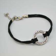 Lemegeton Simple Design Black Wax Cord Cheerleader /Dance/ Cheer Mom Word R