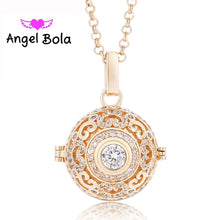 2017 New CZ Interchangeable Necklaces 20.5mm Diffuser Cage Zircon Jewelry P