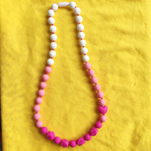 Silicone beads Baby Teething Necklace,Food grade Nursing necklace Chewable