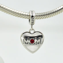 Fits Pandora Charms 925 Sterling Silver Mothers Day Mom Love Pendant DIY Je