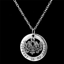 Mothers Day Gift Mom Necklaces For Daughter Son Child Classic Forever in My