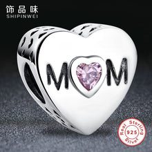 Shipinwei Original Charms Fit Pandora Bracelet Necklace Pure 925 Sterling S