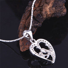 2016 Mothers Day Gifts for Mom Heart Pendants Zirconium Female Pendant Susp