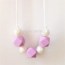 2pcs/lot BPA Free DIY Silicone Baby Safe Dummy Teething Necklace Silicone H