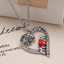Fashion Vintage Silver jewelry Charms Necklace Mom gift, Mother's day gift
