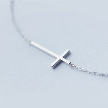 Fine Love Faith 925 Sterling Silver Cross Charm Bracelet | Christian Sterli