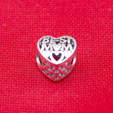 Mother Gift 925 Sterling Silver Charms Beads Jewelry BEST MOTHER MOM Charms