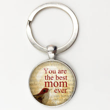 necklace You are the best mom ever Necklace with Bird Best Mother Gift pend