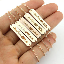 GET IT GIRL 10 PCS Mama Bear Bracelets for Women 2017 Fashion Family Jewelr