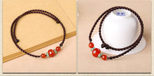 Ethnic Necklace Vintage Round Beads Jewelry Chinese Wind Clavicle Chain Jew