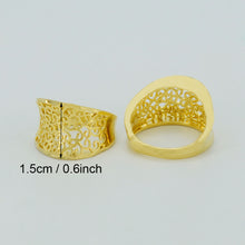Anniyo Charm Gold Color Ring for Women/Girl,Ethiopian Bride Jewelry/Africa/