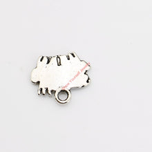 25pcs Antique Silver Plated Great Mom Charm Pendants for Bracelet Necklace