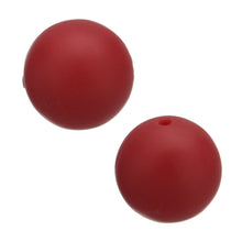 YYW 50PCs 20mm Round Silicone Beads Safe Food Grade FDA Approval Jewelry Mo