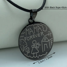 Anniyo Mom Gift MAMA FOREVER Pendants 45cm Rope for Women/Boys/Girl/Kids,St